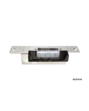 力士堅正品 LCJ 電鎖口 OC3101K 門禁電子鎖背景鎖 電控鎖 寬口