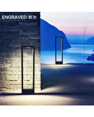 太陽能庭院燈簡約戶外草坪燈室外led燈防水公園燈花園別墅柱燈