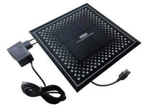 DC15V購物中心8.2MHz EAS RF軟標籤停用RF數字玻璃墊停用抗盜竊警報傳感器21.9*21.9厘米