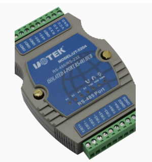 UTEK工業級4口帶光電隔離485集線器一分四模塊分配器UT-5204