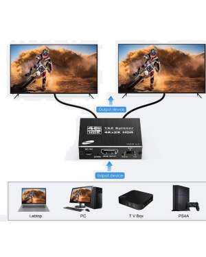 高階訂製款HDCP破解器真正HDMI 2.0 一進兩出分配器一分二 HDCP解碼器破解器解支援HDCP 2.2 4K2K