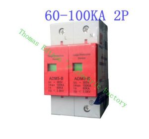 DMWD SPD 2P 60KA~100KA D ~420VAC Household Surge Protector Protective Low-voltage Arrester Device Su