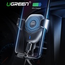 Ugreen Car Mount Qi無線充電器iPhone X 8加上快速無線充電墊車支架