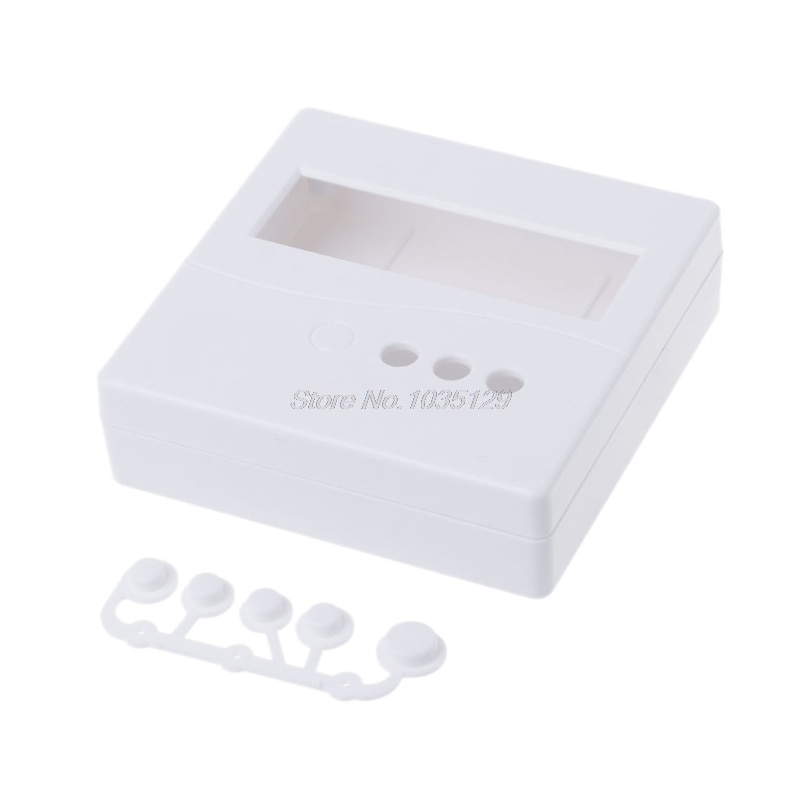 86 DIY LCD1602儀表測試儀的86塑料項目盒外殼帶有鈕扣gzz Dropship