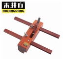Mujingfang AH1204-033香港風格的玫瑰木柳樹刨花，開槽的刨床，木工刨床，MU