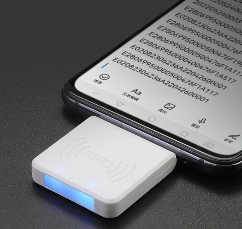 Micro RFID電子卡讀取器USB端口支持OTG UHF Android電話口袋