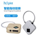 智能便攜指紋掛鎖小號鎖頭智能家用學生宿舍健身房衣櫃醫用儲物櫃