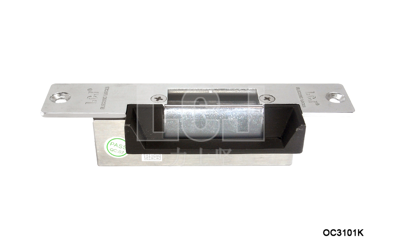 力士堅正品 LCJ 電鎖口 OC3101K 門禁電子鎖背景鎖 電控鎖 寬口