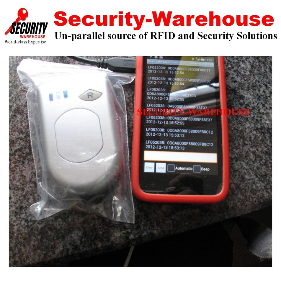 RFID 13.56MHz藍牙讀卡機android手機APP應用開發報#全球出貨送卡