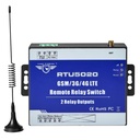 無線繼電器開關3G 4G SMS遙控器，帶2個繼電器輸出，用於街道光自動化c