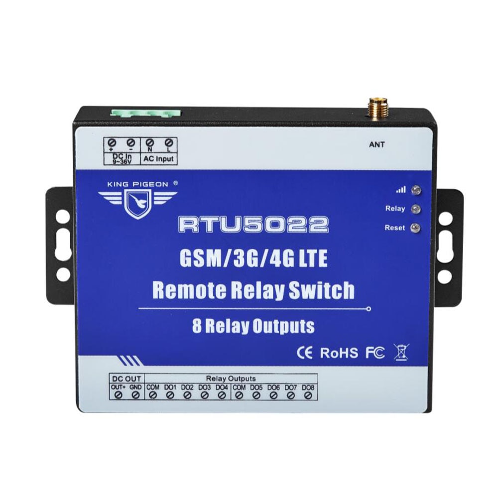 GSM遠程繼電器開關SMS警報控制SMS App App Timer，用於8 Rela的街道輕泵控制