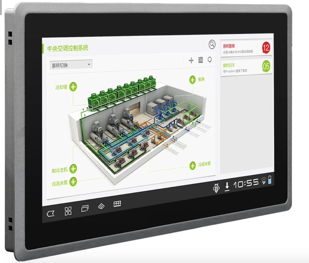 界面定制所有鋁製小型IPC工業計算機工業平板電腦PC