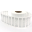 500pcs UHF RFID標籤AZ 9662 H3芯片ISO 18000-6C 915MHz被動RFID UHF貼紙標籤尺寸：73*23mm