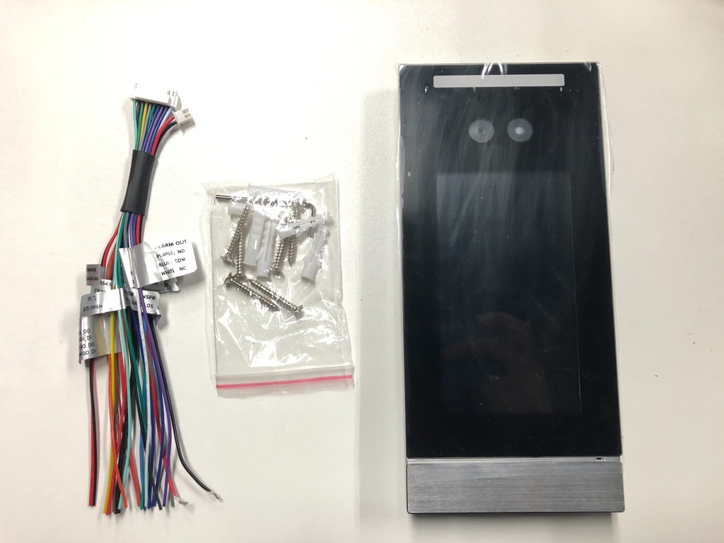 5英寸電子時間時鐘面部識別出勤機器訪問控制