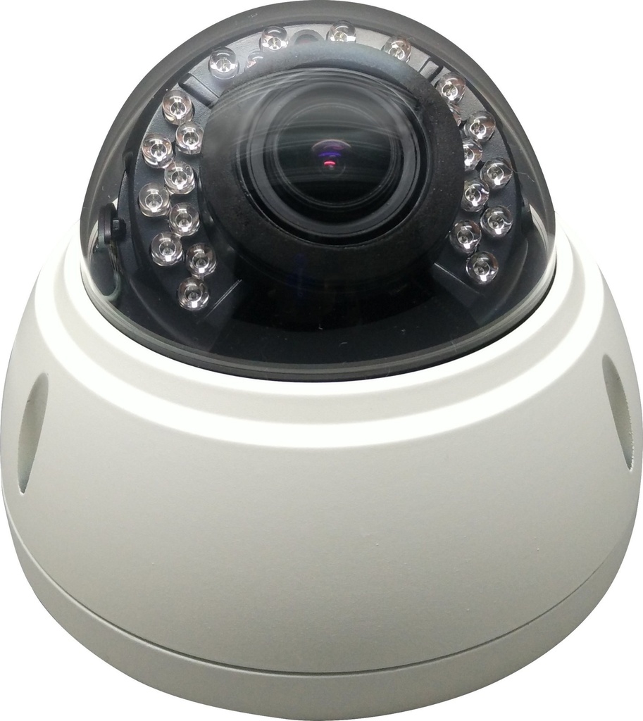 1080p 2MP Onvif H. 265面部捕獲光學WDR圓頂攝像頭