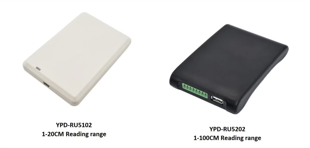 yanpodo 10-100厘米靠近現場桌面UHF RFID讀取器作者USB鍵盤輸出自助服務查看計數器庫存