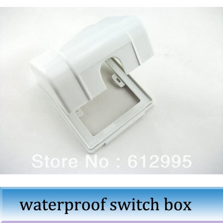 [1521080518-HK] 10pcs 86類型通用開關防水盒防濺開關插座盒