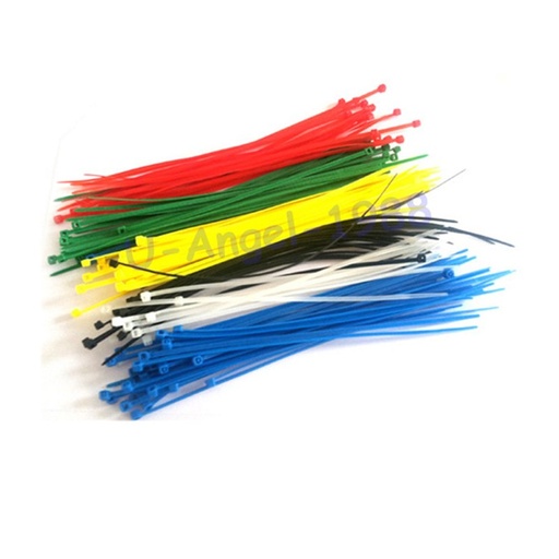 [1865274221-HK] 100pcs/ lot 150mm x 2mm尼龍電纜線綁帶/自鎖尼龍電纜領帶DIY模型