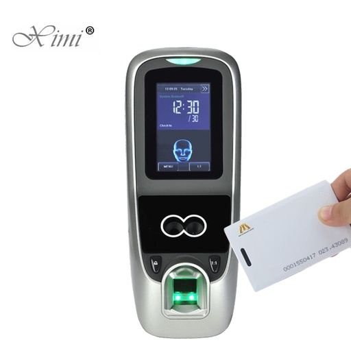 [32266908299-HK] ZK Multibio700面部訪問控制門控制器帶指紋和RFID讀卡器1500臉C