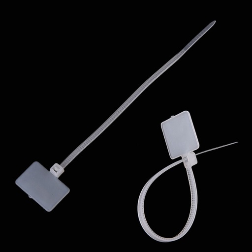 [32766770754-HK] 100pcs/set muti-purpose自鎖尼龍標籤領帶網絡電纜郵政編碼環繞環電線帶