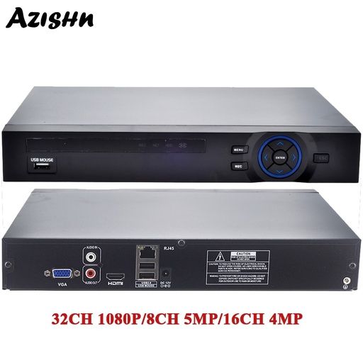 [32779805983-HK] 全高清1080p H.265 32CH CCTV NVR 25CH 5MP 8CH 4K NVR 2 SATA HDD XMEYE ONVIF P2P P2P HDMI HDMI VGA CCTV視頻