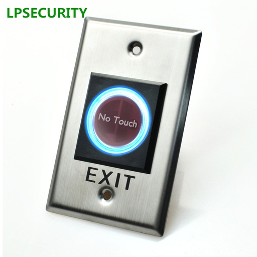 [32811531119-HK] lpsecurity no NC紅外傳感器出口按鈕門釋放門無觸摸棕櫚形型號的門戶AC