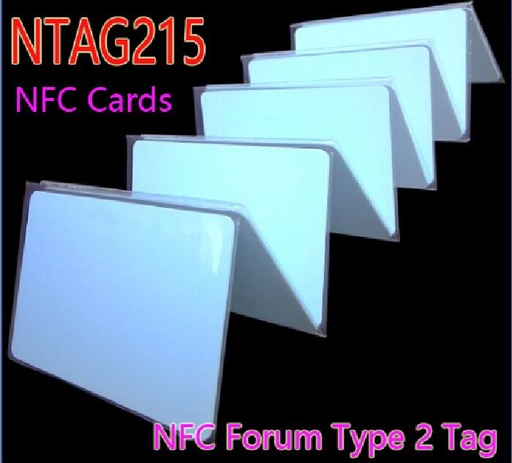 [32817195866-HK] NFC NTAG215芯片ISO14443A NFC卡RFID標籤所有NFC手機100pcs