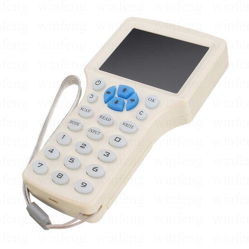 [32821814512-HK] 125KHz /13.56MHz USB RFID複印機讀取器克隆器英語10頻率智能卡RFID DEPLICATO