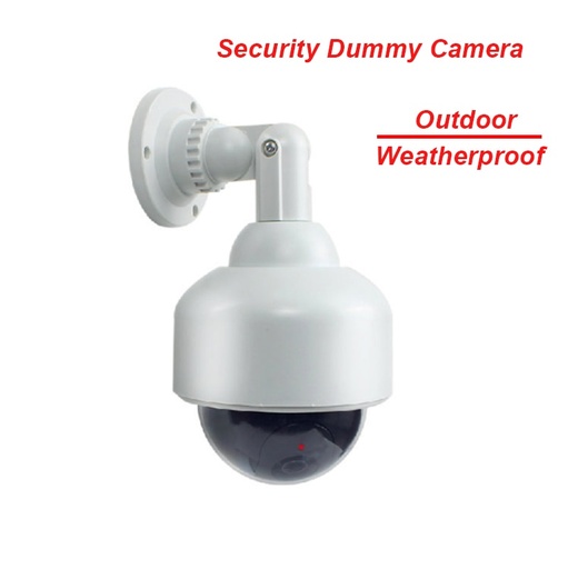 [32828999028-HK] Fayele Security CCTV戶外Weatherrpoof模擬假相機虛擬圓頂攝像機監視Chea