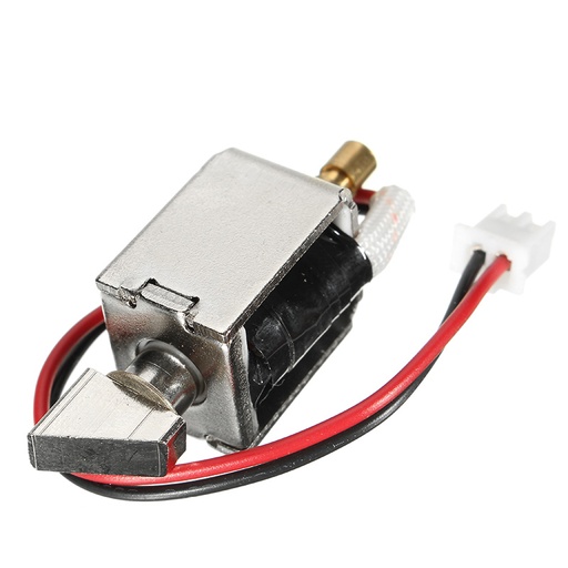 [32829206438-HK] 新的安全12V DC 0.43A迷你電螺栓鎖定螺線電磁櫃鎖鎖4mm Stroke訪問