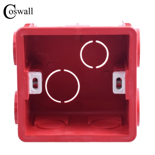 [32836351817-HK] Coswall專利設計牆內部安裝盒背面盒86*83*50mm，86mm*86mm標準w