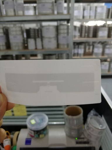 [32839072298-HK] 100pcs UHF RFID擋風玻璃粘合標籤，用於停車場RFID UHF標籤標籤尺寸110*45mm ISO/IEC