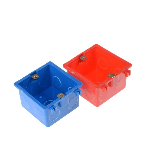 [32845545648-HK] 新的1pcs 86*86mm盒式牆壁開關和塑料外殼插座b