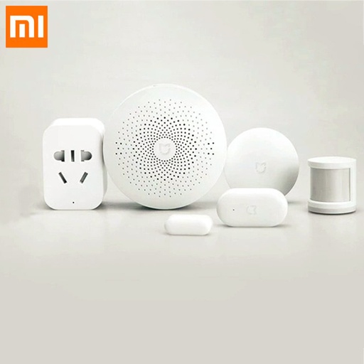 [32850825760-HK] 小米Mijia 5 PCS/SET SMART HOME KIT禮品盒門戶網關，車身傳感器，門和窗戶傳感器，智能