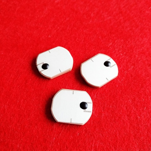 [32860736234-HK] 電動設備的高溫陶瓷UHF RFID標籤-3pcs