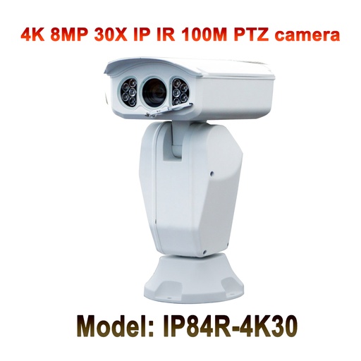 [32876219716-HK] 30x光學變焦4K高清超級IP PTZ攝像機ONVIF 8MP夜視100m安全監視PE