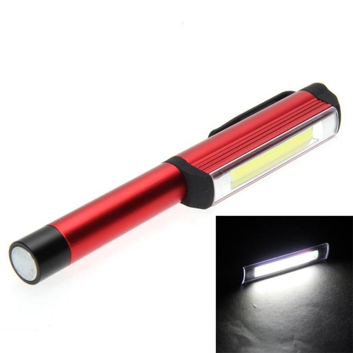 [32900786682-HK] 鋁製LED COB手術醫生護士緊急可重複使用的袖珍燈筆燈手機手電筒