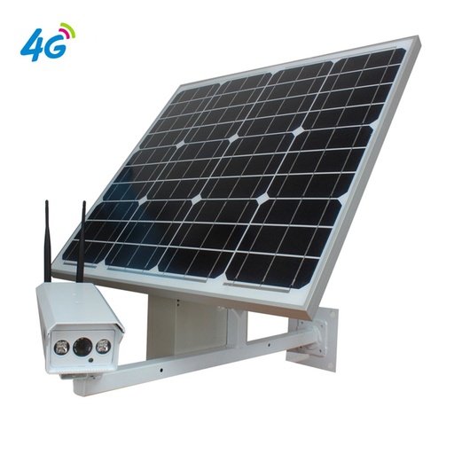 [32908850993-HK] 1080P 3G 4G SIM卡太陽能電池30W無線IP攝像頭GSM戶外子彈CCTV安全wif