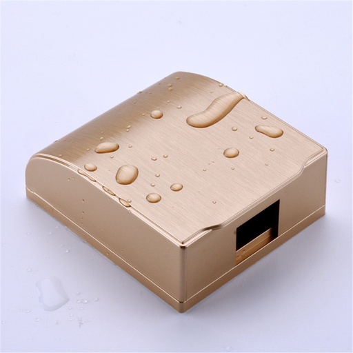 [32914598326-HK] 高質量的1pcs 86Type防水盒，用於86*86mm牆壁開關和插座97*122*43mm