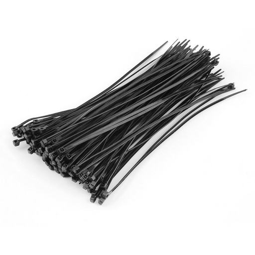 [32923672908-HK] 100pcs 8英寸3 x 200mm尼龍塑料電纜紮帶ZIP固定線條包裹帶