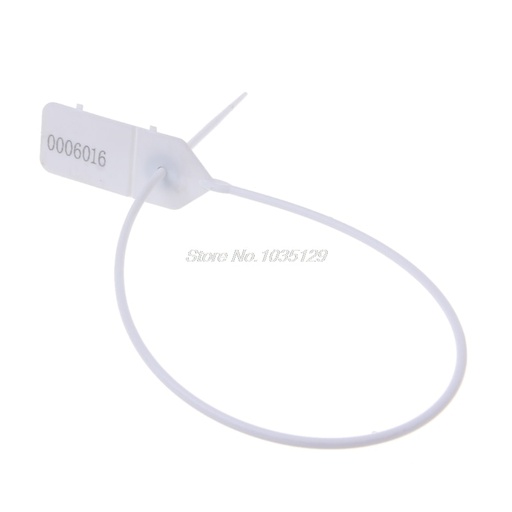 [32944337016-HK] 50pcs 0-50 DIY尼龍電纜綁紮緊密的安全電線物流自鎖密封OCT1010