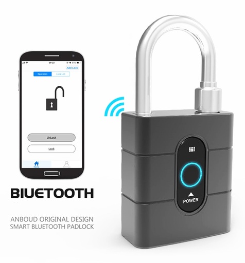 [32952281963-HK] 最新的iOS Android應用程序控制藍牙智能自行車鎖反盜竊警報警報掛鎖用於騎自行車