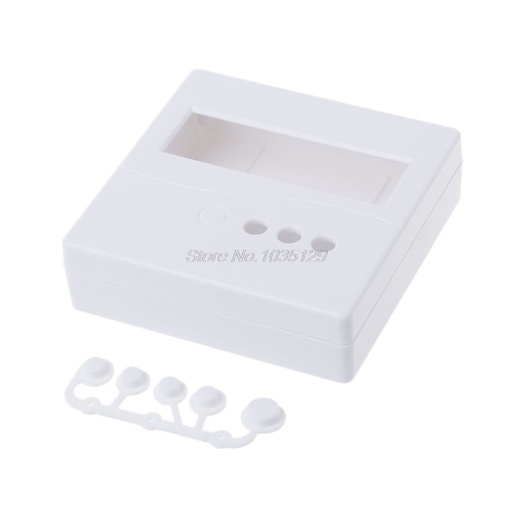 [32959746532-HK] 86 DIY LCD1602儀表測試儀的86塑料項目盒外殼帶有鈕扣gzz Dropship