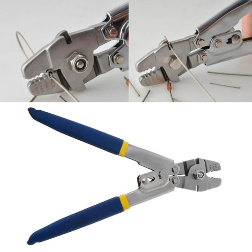 [32963093694-HK] WXS-255鉗子繩繩索用於壓接釣魚線電纜工具夾壓接機手工工具260mm
