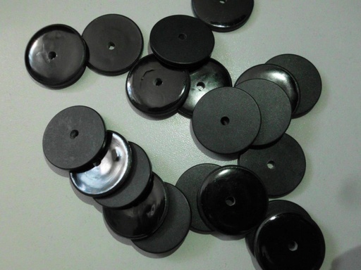 [BUTUHFLAUNDRY-HK] RFID UHF 860-960MHz EPC 96-bit Laundry Button Tag for Clothing Heat Resistant Round