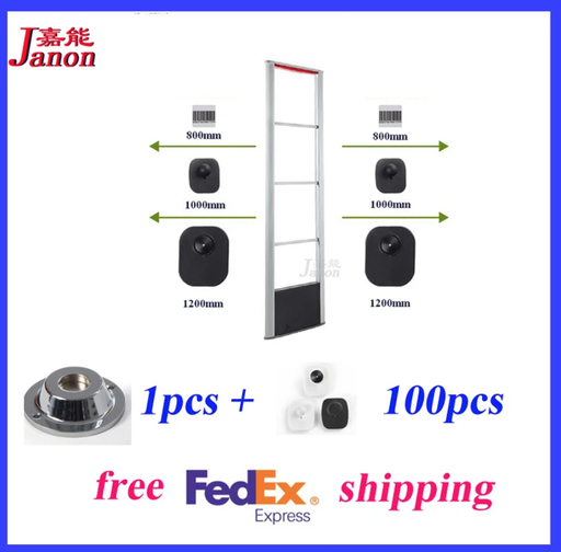 [eas_system_-HK] 最佳銷售EAS系統，8.2MHz單聲道安全系統，EAS反入店行竊系統，EAS的Mono System，FedEx免費送貨