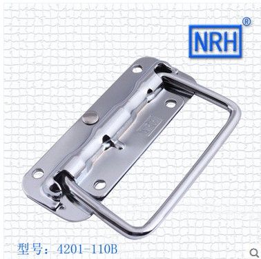[hard08-TW-HK] 納匯加厚彈簧折疊把手 工具箱活動提手 木箱環提手工業設備箱把手