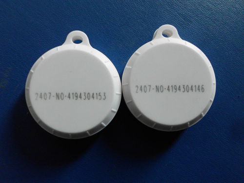 [KL2704C-HK] NEW RFID Active Tag 2.4G Long Range Key Ring Type Built-in Battery Rugged Waterproof