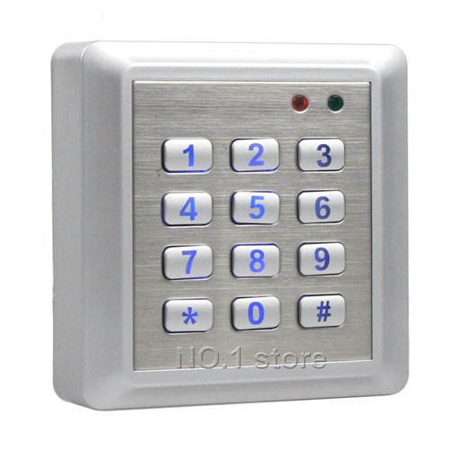 [KL8618AK-HK] 8618AK Stainless Waterproof Access Control RFID 125KHz with Keypad Silver 500 User 