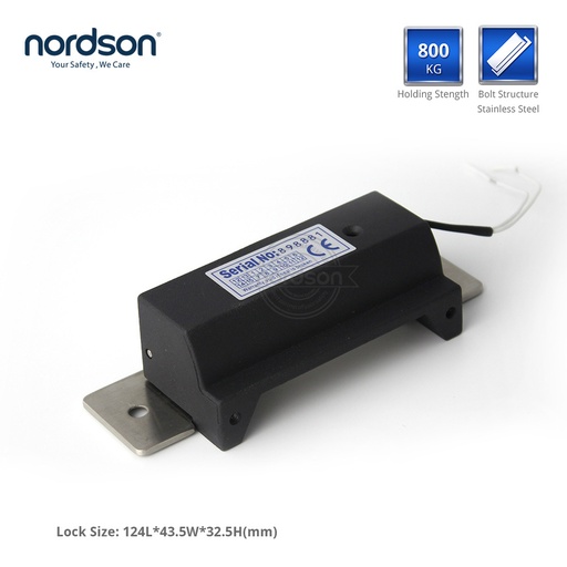 [NORDS10092224-HK] 故障安全 /故障安全12VDC不銹鋼窄嘴ANSI不銹鋼鎖